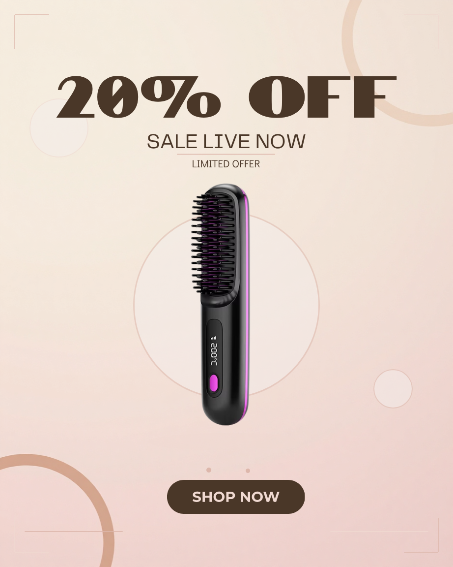 SLEEKME - Straightening brush