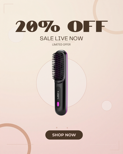 SLEEKME - Straightening brush